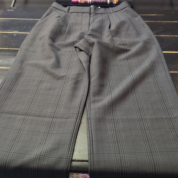 ABERCROMBIE & FITCH WOMENS CLASSY BEAUTIFUL PLAID PATTERN PANTS/TROUSERS/SLACKS - Picture 5 of 14